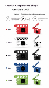 Los <span class=keywords><strong>Mejores</strong></span> Regalos 2026: Mini Cámara Digital Retro <span class=keywords><strong>para</strong></span> Llavero, Marca Privada M5, 1080P Full HD, Cámara <span class=keywords><strong>de</strong></span> Bolsillo Portátil Pequeña - Product Image 3