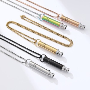 Gioielli moda donna <span class=keywords><strong>per</strong></span> ragazza oro acciaio inossidabile all'ingrosso personalizzato minimalista che respira consapevolmente collana di paglia 528 hz - Product Image 1
