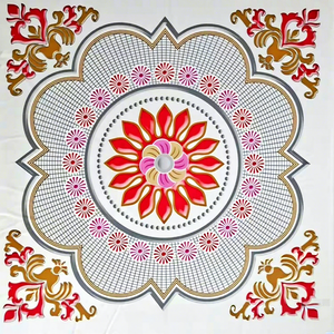 Plaques de <span class=keywords><strong>plafond</strong></span> et de mur en <span class=keywords><strong>PVC</strong></span>, carrées 2x2, <span class=keywords><strong>faux</strong></span> <span class=keywords><strong>plafond</strong></span> avec grille de <span class=keywords><strong>plafond</strong></span> ignifuge classe A, <span class=keywords><strong>installation</strong></span> moderne - Product Image 3