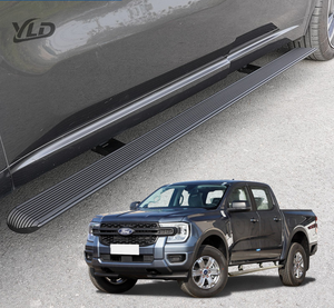 Barres de toit transversales en aluminium YLD pour <span class=keywords><strong>Ford</strong></span> <span class=keywords><strong>Ranger</strong></span> T9 4x4 (2023-2025) – Accessoires pour le voyage et le rangement de bagages - Product Image 1