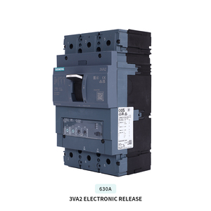 Disjoncteur Siemens MCCB extractible 3VA2M630 avec unité de déclenchement électronique 3P4P M55KA H85KA C110KA 500A (nominal) 690V en plastique – En stock - Product Image 1