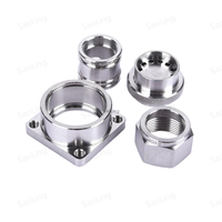 Équipement médical de précision pièces aérospatiales alliage complexe en aluminium anodisé coquilles 3/4/5 axes CNC usinage fil de fraisage EDM