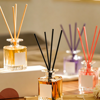 Nouvel Arrivage Diffuseur de Roseaux d'Intérieur Haut de Gamme Sans Flamme pour Aromathérapie, Désodorisant Rafraîchissant à Parfum Longue Durée pour Couloirs