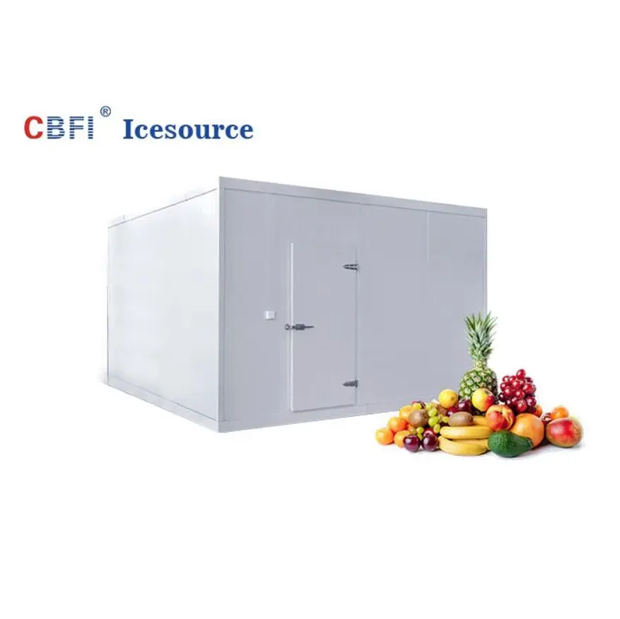 Refrigeration controlled atmosphere storage for fruits and vegetable wholesale