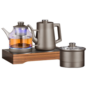 Set bollitore elettrico Masutake <span class=keywords><strong>con</strong></span> <span class=keywords><strong>infusore</strong></span> 370x200mm per uso domestico - Product Image 1