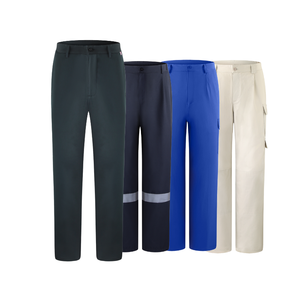 Fibras naturales Seda y Spandex Ropa DE TRABAJO Construcción Ropa de trabajo altamente elástica Pantalones de seguridad para ropa de trabajo diaria - Product Image 1