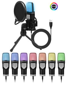 Microphone USB de bureau réglable avec support de filtre en matière plastique - Product Image 3