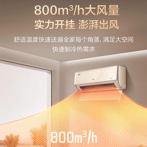 Aire Acondicionado de Pared AUX de 1.5 HP con Frecuencia Variable, Frío/Calor, para Dormitorio/Hogar de 11-20 m² - Product Image 4