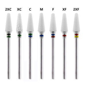 Fraise à ongles conique en céramique de 6,0 mm pour le retrait de l'acrylique et le vernis à ongles – Outil de manucure professionnel pour salon - Product Image 5
