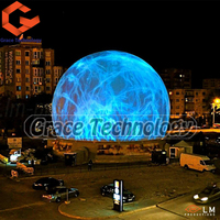 Tente gonflable extérieure de cinéma d'écran de dôme de projection vidéo de la géodésie 360 pour des événements