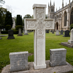 Vente <span class=keywords><strong>en</strong></span> gros de pierres tombales funéraires américaines traditionnelles personnalisées <span class=keywords><strong>en</strong></span> granit <span class=keywords><strong>marbre</strong></span> croix monuments pour cimetière extérieur mémorial - Product Image 4