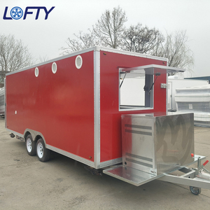 Avvio Attività di Food Truck: Rimorchio con Cucina Estraibile, Mini Bici per Tacos, Chiosco Gelati da Esterno, Carretto Mobile BBQ, Carretto Hot Dog - Product Image 1