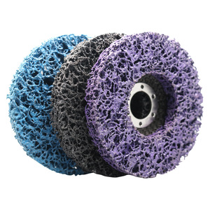 Discos circulares de gran oferta que pelan 180mm y limpios y 125mm (5) con disco de tira de placa trasera - Product Image 1