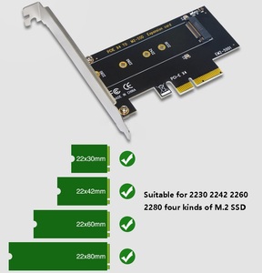 PCIe4x至NGFF扩展卡<span class=keywords><strong>M</strong></span>.2 NVMe固态硬盘NGFF至PCIe X4 <span class=keywords><strong>M</strong></span>密钥适配器有货 - Product Image 4