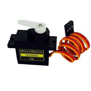 ไมโครเซอร์โว Dxw90 9g มินิเซอร์โวมอเตอร์สำหรับอุปกรณ์เสริมหุ่นยนต์เครื่องบินจำลอง - Product Image 3