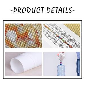 Kit d'art de broderie au point de croix et de peinture diamantée, boîte mystère personnalisée, pour décorations de salon et chambre à coucher, pour adultes - Product Image 5