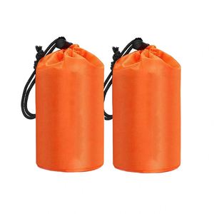 Sac de couchage d'urgence chauffant portable en PE imperméable de 11 mm d'épaisseur pour le camping en plein air toutes saisons et la survie - Product Image 1
