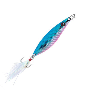 Leurre de pêche Aohu Spinner avec 4 hameçons triples pour lancer longue distance, leurre pour la pêche au bar en eau moyenne - Product Image 1