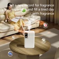 Diffuseur d'arômes portable à LED rechargeable par USB, 7 modes, 1800 mAh, avec design personnalisé et changement de couleur