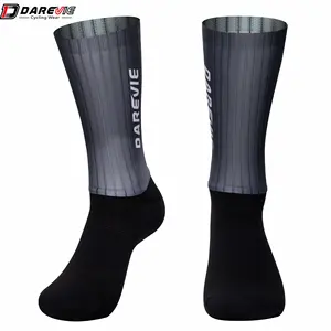 DAREVIE Wholesale Custom 4 Colors Athletic Aero Socks Bicycle Bike Socks Sublimation Cycling Socks