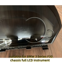 Layar LCD Klasik Berkualitas Tinggi untuk BMW Seri 3 Seri 4 F30 F32 F33 F36 LCI Workbench, Tampilan Kecepatan dan Jarak Tempuh, Bekas
