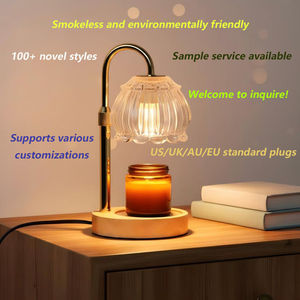 Wholesale Wax Candle Melting Warmer Light Aromatherapy Burner Fragrance Glass Electric Candle Warmer Lamp Heater Bedroom - Product Image 2