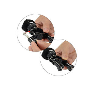 Support de guidon universel réglable à 360 angles support de téléphone de vélo en silicone extensible antichoc support de vélo stable réglable - Product Image 5