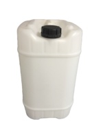 Tambour à huile en plastique HDPE, 15 pouces, 30l, très grande capacité, avec bouchon à vis