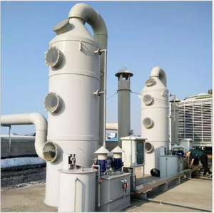 Torre de absorção de gás da torre de odor, pp/frp resistência a alcaloide, resistência à temperatura, torre de absorção de dióxido de carbono - Product Image 2