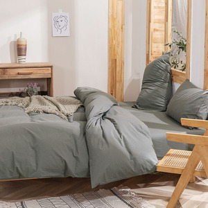 Khăn trải giường thiết lập sang trọng bán buôn bông 100 duy nhất Vua <span class=keywords><strong>400</strong></span> chủ đề đếm Mỹ 4Pcs tấm gối giường <span class=keywords><strong>Sheets</strong></span> Set - Product Image 4