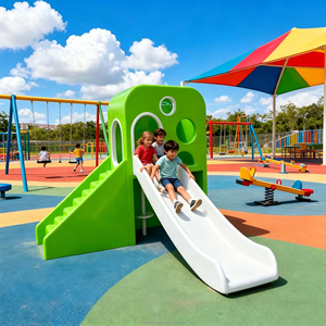 Tobogán Infantil de FRP para Subir Escaleras, Tobogán Personalizado para Niños Pequeños, Equipo de Juego para Interiores y Exteriores, Parque de Diversiones para Preescolar y Guardería - Product Image 3