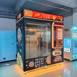 Máquina Expendedora de Pizza Inteligente Totalmente Automática, Habilitada para SDK, Operada con Monedas/Efectivo/Tarjeta de Crédito, Multilingüe, Sin Personal, 69 Piezas, 55 Pulgadas - Product Image 3