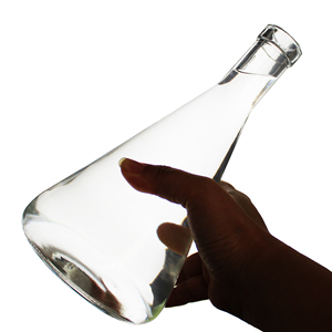 Botella de vidrio Super Flint de 150ml, 180ml, 700ml, para licores, Vodka, whisky, brandy, <span class=keywords><strong>ron</strong></span>, ginebra, café <span class=keywords><strong>con</strong></span> corcho personalizado - Product Image 3