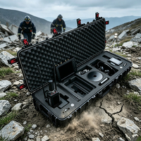 Détecteur de vie multimodale visuel et acoustique, étanche IP66, batterie 20000 mAh, filtre à 25 étapes, pour la recherche de survivants après un effondrement de bâtiment