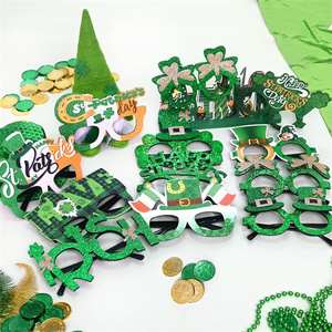 St. Patrick's Day Accessories Eyeglasses <strong>Shamrock</strong> Leprechaun Hat <strong>Glasses</strong> Photo Props Costume <strong>Party</strong> <strong>Glasses</strong> Frame For Kids Adults - Product Image 6