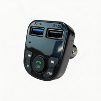 Chargeur de voiture double USB X16 de haute qualité 3.1A avec transmetteur FM Bluetooth 5.0 et appels mains libres, adaptateur de charge rapide PD pour téléphone de voiture