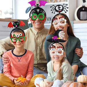 Lunettes fantaisie pour fête d'Halloween, plus de 40 styles, accessoires photo amusants pour le festival des fantômes, lunettes de costume effrayantes pour adultes et enfants, cadeaux de fête - Product Image 6
