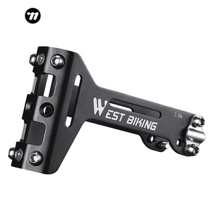 WEST BIKING Support de Bouteille de <span class=keywords><strong>Vélo</strong></span> en Alliage d'Aluminium Léger, Extension Stable avec Gravure Laser, Support de Bouteille de <span class=keywords><strong>Vélo</strong></span> Extensible - Product Image 1