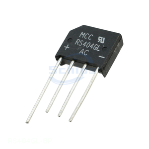 RS404GL-BP In Stock Online Electronic Components 4-SIP, RS-4L BRIDGE RECT 1PHASE 400V 4A RS-4L Diodes - Product Image 1