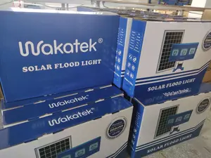 Wakatek ไฟถนนกลางแจ้ง300W พลังงานแสงอาทิตย์พลังงานสูงกลางแจ้ง