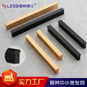 Lgcdis Cabinet Drawer Handles Aluminum Alloy Minimalist Bar Style For Furniture Hardware - Product Image 4