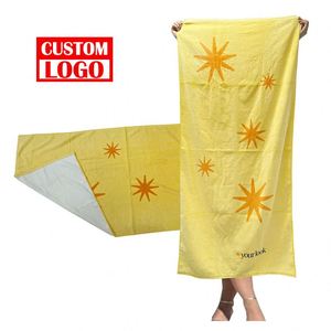 <span class=keywords><strong>Serviette</strong></span> personnalisée promotionnelle sur mesure avec logo, qualité supérieure, fabriquée en usine, pour clubs <span class=keywords><strong>de</strong></span> football, <span class=keywords><strong>serviette</strong></span> <span class=keywords><strong>de</strong></span> plage - Product Image 1