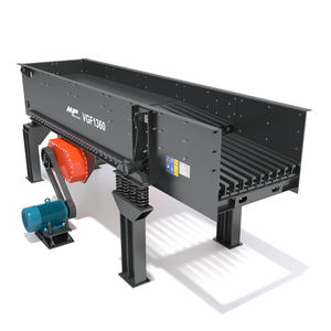 खनन कार्यों में कुशल प्राथमिक पेराई के लिए भारी शुल्क वाली ग्रिज़ली फीडर 22kw मोटर - Product Image 1