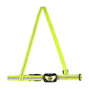 USB có thể sạc lại 800 lumens dẫn chạy đèn ngực cho người chạy bộ khả năng hiển thị cao an toàn phản chiếu vest bánh cho đêm đi bộ - Product Image 3