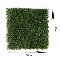 Décoration murale de jardin en plastique écologique buis artificiels toile de fond herbe verte plantes artificielles mur d'herbe verte