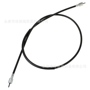 สายเคเบิลมาตรวัดระยะทางรถจักรยานยนต์เจิ้น นีรุย 46.5 นิ้ว 118 ซม. สำหรับซ่อมสกู๊ตเตอร์ เหล็ก สีดำ - Product Image 2