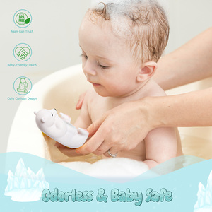 Thermomètre de <span class=keywords><strong>bain</strong></span> ours polaire blanc flottant mignon et écologique, le plus vendu en gros pour enfants - Product Image 3