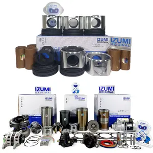 IZUMI ORIGINAL L375 pistón para CUMMINS venta al por mayor 3967507 3966721 4941395 3966721 Kit de pistón de motor diésel fabricante