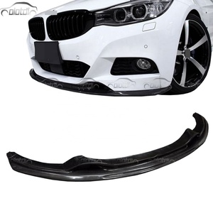 3D Style Carbon Front Bumper Lip Chin Spoiler Front <b>Splitter</b> for BMW 3 Series F34 GT 335i M Sport 2012+ - Product Image 1