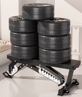 Bangku Dumbbell Lipat Berkualitas Tinggi, Tahan Lama, Dapat Disesuaikan, Datar, Miring, dan Menurun untuk Rumah dan Gym, OEM yang Dapat Disesuaikan